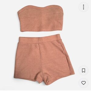 SHEIN Pink High Waist Shorts